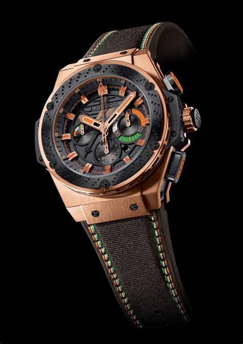 Hublot King Power F1 India Limited Edition 18k Rose Gold Auto 